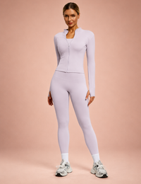 Ensemble Veste Zippée & Legging AURA FIT