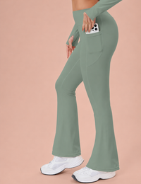 Legging Évasé Taille Haute AURA FIT
