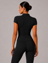 Aura Zip Top