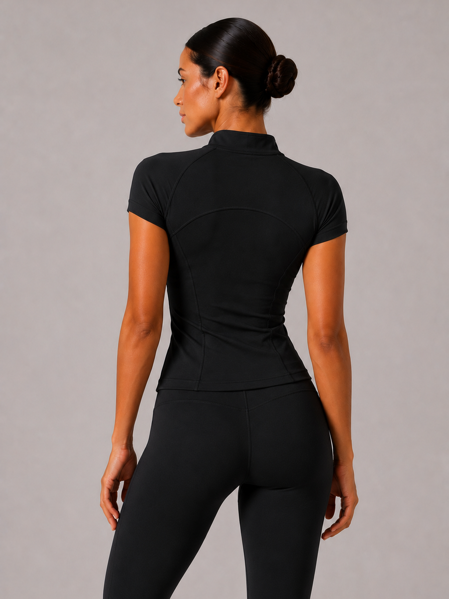 Aura Zip Top