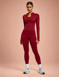 Ensemble Veste Zippée & Legging AURA FIT