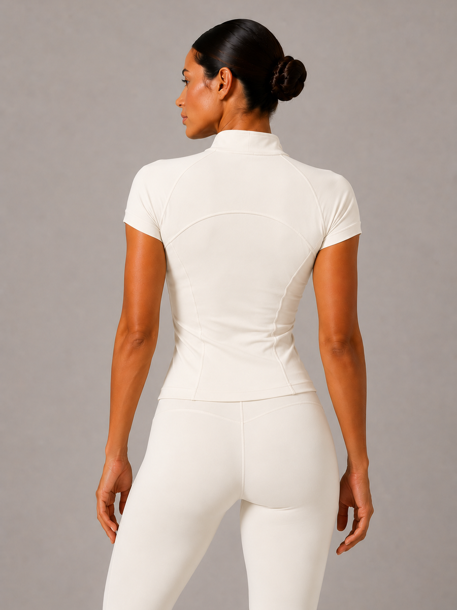 Aura Zip Top
