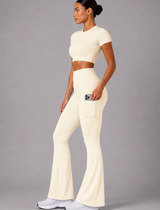 Aura Wide Flare Legging