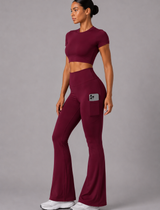 Aura Wide Flare Legging