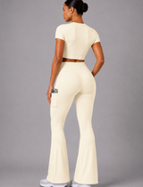 Aura Wide Flare Legging
