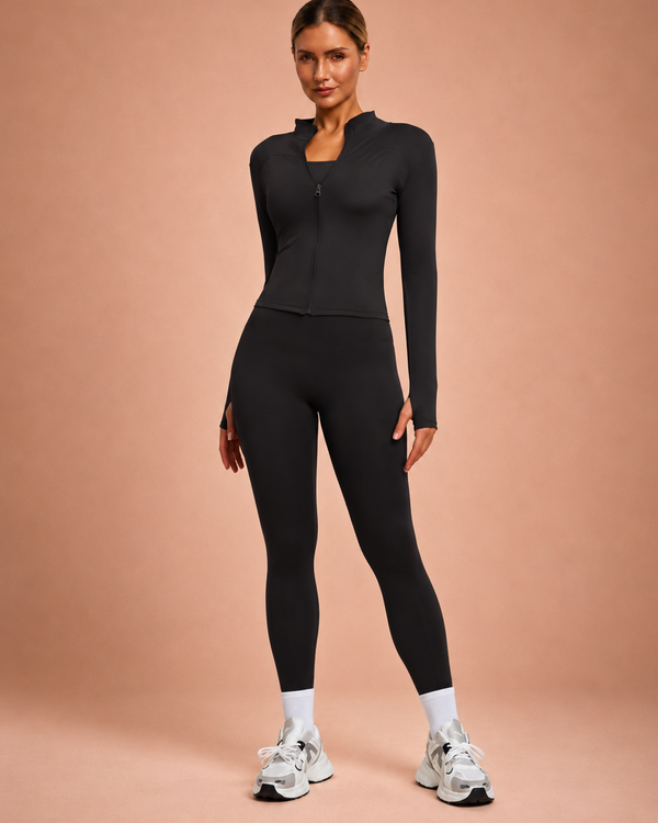 Ensemble Veste Zippée & Legging AURA FIT