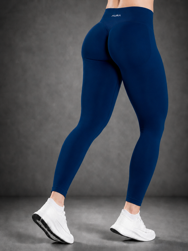 Aura Sculpt Leggings — Sapphire