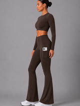 Aura Wide Flare Legging